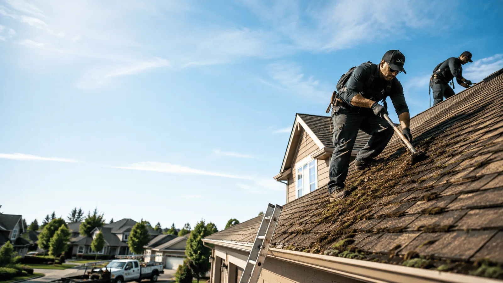Roof Moss Removal in Cheney, WA near me